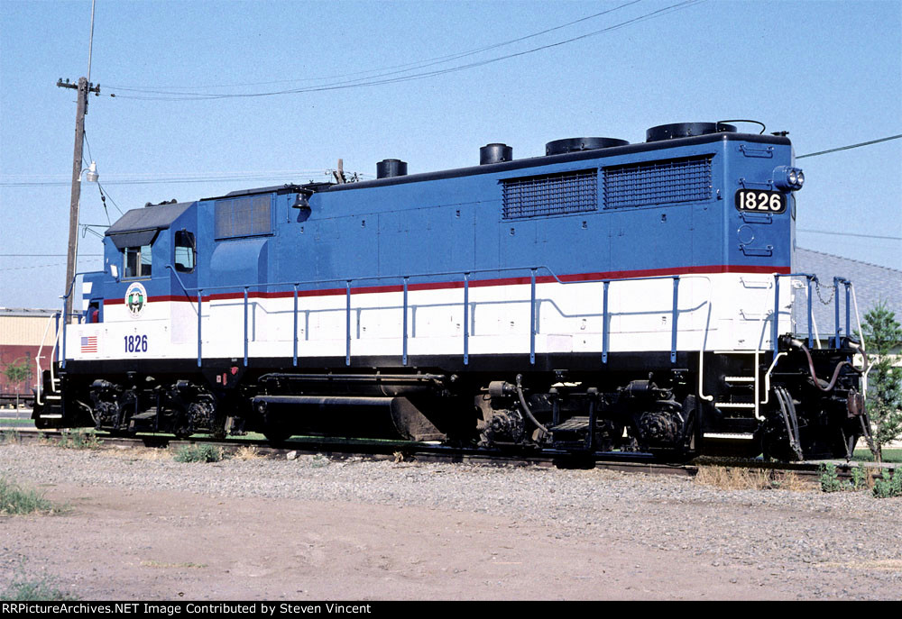 San Joaquin Valley RR GP28 #1826